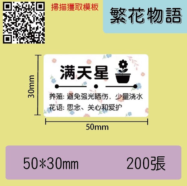 繁花物語50*30
